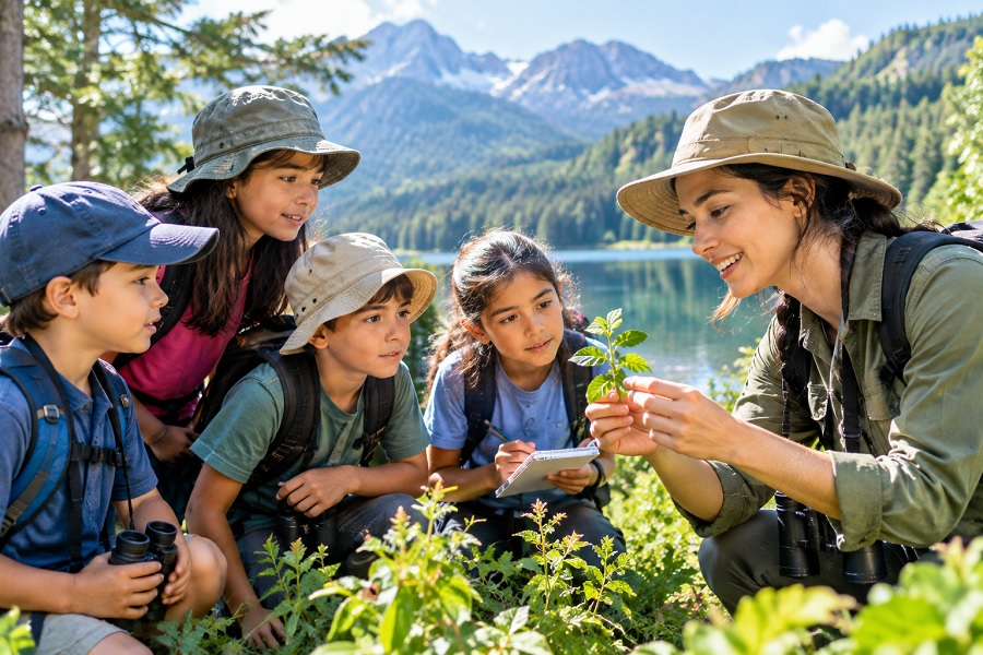 Kids� Nature Learning Tourism: Exploring Wildlife, Forests and Eco-Friendly Adventures